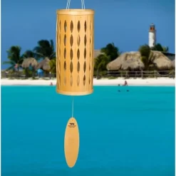 Woodstock Wind Chimes For Outside, Garden Décor, Outdoor & Patio Décor, 28", Aloha Chime Wind Chimes