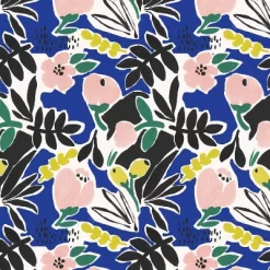 18" X 18" Outdoor Throw Pillow Parker Floral Cobalt - Skyline Furniture -Outdoor Decoration Store GUEST 812404cd 3e1d 4b4f 8b59 3b1f03e6b730