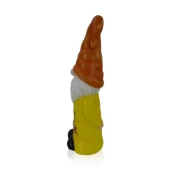 24" Magnesium Oxide "To Gnome Me Is To Love Me" Indoor/Outdoor Garden Gnome Statue Orange/Yellow - Alpine Corporation -Outdoor Decoration Store GUEST 813039ba 2cdb 4d28 9543 1b01a84b6434