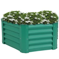 Sunnydaze Decor Sunnydaze Raised Powder-Coated Steel Hexagon Planter Garden Bed Kit For Plants, Flowers, Vegetables And Herbs - 41" W X 16" Deep -Outdoor Decoration Store GUEST 81cd8f6a 9417 4604 bb70 ec090cae351c