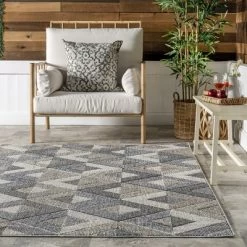 NuLOOM Gale Geometric Indoor/Outdoor Patio Area Rug -Outdoor Decoration Store GUEST 8361fbf8 b081 4830 81d3 44a1932ef010