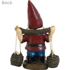 Sunnydaze Decor Sunnydaze Peter With A Pair Of Pails Gnome Indoor/Outdoor Lightweight Resin Lawn And Garden Statue - 14" H -Outdoor Decoration Store GUEST 843ccc61 8ad1 4405 be4a ee1da7ce424f