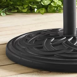 Carden Round Weave Umbrella Stand - Saracina Home -Outdoor Decoration Store GUEST 844529d4 7328 4a20 a689 a312d83e3114