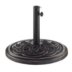 Carden Round Weave Umbrella Stand - Saracina Home -Outdoor Decoration Store GUEST 85ffdc40 4a11 40c0 99f5 a49b5250d84f