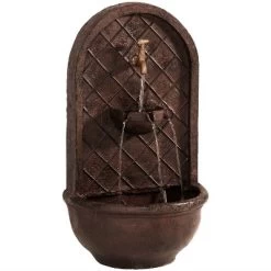 Sunnydaze Decor Sunnydaze 26"H Solar Polystone Messina Outdoor Wall-Mount Water Fountain 27 Sunnydaze Decor Sunnydaze 26"H Solar Polystone Messina Outdoor Wall-Mount Water Fountain -Outdoor Decoration Store GUEST 8915fcad 002b 47d0 ba38 613ba421bf14