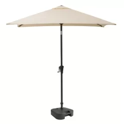9' Square Titling Market Patio Umbrella With Base - CorLiving 32 9' Square Titling Market Patio Umbrella With Base - CorLiving -Outdoor Decoration Store GUEST 898d0c94 2ac4 42e2 bbe0 f8b34821957b
