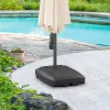 136.8lbs Rectangular Patio Umbrella Base With Wheels Gray - CorLiving 1 136.8lbs Rectangular Patio Umbrella Base With Wheels Gray - CorLiving -Outdoor Decoration Store GUEST 8a123e5e 8a60 4c04 bb4a 626b7a78188f