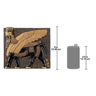 Design Toscano Assyrian Winged Bull Wall Sculpture 3 Design Toscano Assyrian Winged Bull Wall Sculpture
