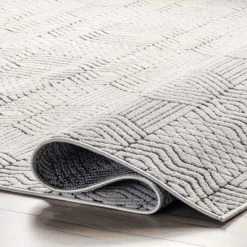 NuLOOM Valerie Textured Geometric Indoor/Outdoor Patio Area Rug -Outdoor Decoration Store GUEST 8ce7bb8c 6f32 45f8 9430 53353ac0f743