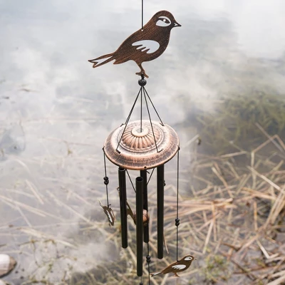 Dawhud Direct 32" H Soothing Songbirds Wind Chimes For Outside - Unisex Gift 6 Dawhud Direct 32" H Soothing Songbirds Wind Chimes For Outside - Unisex Gift - Image 4