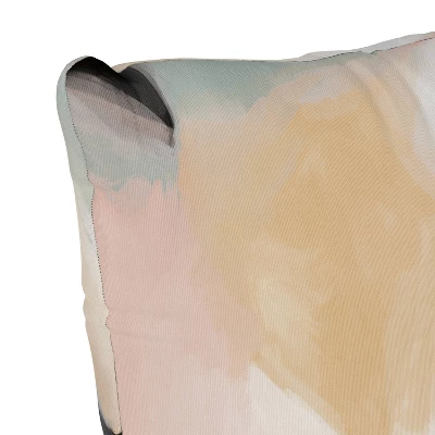 18" X 18" Outdoor Throw Pillow Abstract Shapes Cloud - Skyline Furniture 4 18" X 18" Outdoor Throw Pillow Abstract Shapes Cloud - Skyline Furniture - Image 2