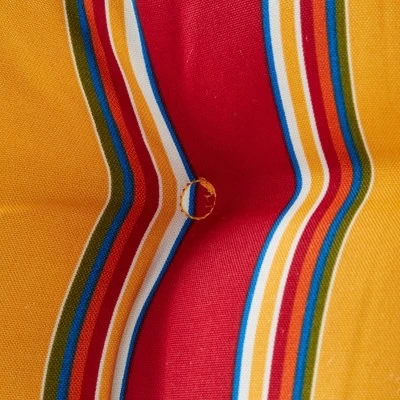 Carnival Stripe Outdoor Swing And Bench Cushion - Kensington Garden 8 Carnival Stripe Outdoor Swing And Bench Cushion - Kensington Garden - Image 6