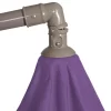 Northlight 10ft Offset Outdoor Patio Umbrella With Hand Crank, Purple -Outdoor Decoration Store GUEST 9501c637 7c07 423d 9451 238335b5af13
