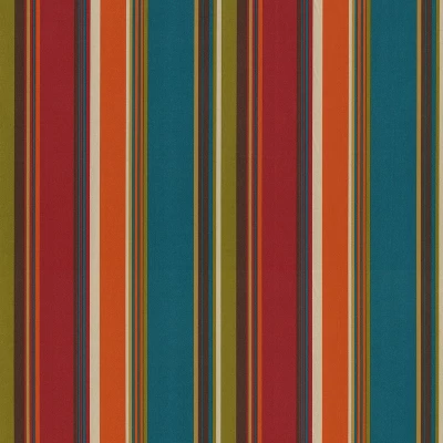 Outdoor 2-Piece Reversible Lumbar Toss Pillow Set - Brown/Turquoise Floral/Stripe - Pillow Perfect 8 Outdoor 2-Piece Reversible Lumbar Toss Pillow Set - Brown/Turquoise Floral/Stripe - Pillow Perfect - Image 6