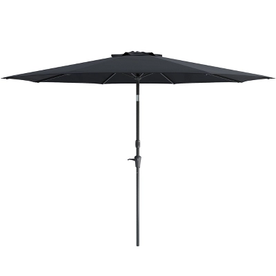 10' UV And Wind Resistant Tilting Market Patio Umbrella With Base - CorLiving 4 10' UV And Wind Resistant Tilting Market Patio Umbrella With Base - CorLiving - Image 2