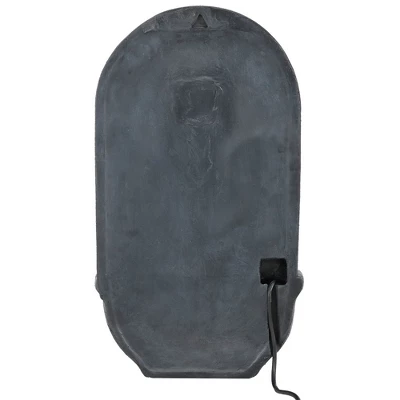 Sunnydaze Decor Sunnydaze 26"H Solar Polystone Messina Outdoor Wall-Mount Water Fountain 10 Sunnydaze Decor Sunnydaze 26"H Solar Polystone Messina Outdoor Wall-Mount Water Fountain - Image 8