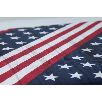 2pc Outdoor/Indoor Rectangular Throw Pillow Set Major Americana Red - Pillow Perfect 6 2pc Outdoor/Indoor Rectangular Throw Pillow Set Major Americana Red - Pillow Perfect - Image 4