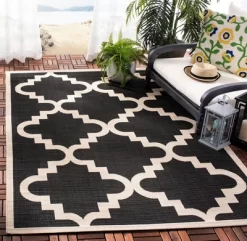 Courtyard CY6017 Power Loomed Indoor/Outdoor Indoor/Outdoor Area Rug - Safavieh