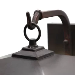 11.75" 1-Light Prairie Craftsman Outdoor Wall Lantern Sconce Oil Rubbed Bronze - River Of Goods -Outdoor Decoration Store GUEST 9a3aa9e6 edf3 4a0b a656 183200acdc03