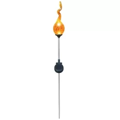 Collections Etc Solar Flame Spiral Glass -Outdoor Decoration Store GUEST 9afef503 66d3 4790 bb91 a94d01457616