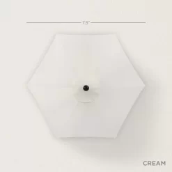 Best Choice Products 7.5ft Outdoor Solar Patio Umbrella For Deck, Pool W/ Tilt, Crank, LED Lights -Outdoor Decoration Store GUEST 9d0292cc 65be 4e1a 9232 0d3c261108c9