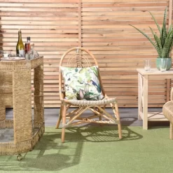 18"x18" Reversible Indoor/Outdoor Jungle And Cubes Pattern Square Throw Pillow - Mina Victory 11 18"x18" Reversible Indoor/Outdoor Jungle And Cubes Pattern Square Throw Pillow - Mina Victory -Outdoor Decoration Store GUEST 9e8eda5d d6d8 4982 8887 f1ddbd26e035