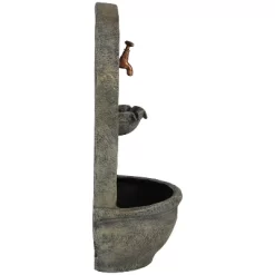 Sunnydaze Decor Sunnydaze 26"H Solar Polystone Messina Outdoor Wall-Mount Water Fountain 22 Sunnydaze Decor Sunnydaze 26"H Solar Polystone Messina Outdoor Wall-Mount Water Fountain -Outdoor Decoration Store GUEST 9e8fc58e d711 4f17 b715 a611143ca1bf