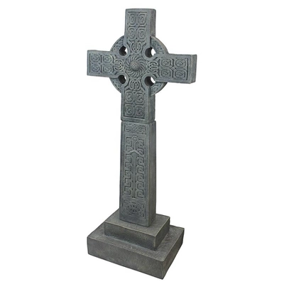 Design Toscano Full-Size Chisholm Highland Celtic Cross Statue 7 Design Toscano Full-Size Chisholm Highland Celtic Cross Statue - Image 5
