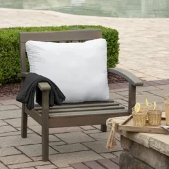 19" X 24" X 8" ProFoam Outdoor Plush Deep Seat Back Cushion Slate Gray - Arden Selections -Outdoor Decoration Store GUEST a038b975 66b6 4fbc 8d3f 971771ec5aaa