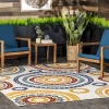 NuLOOM Micki Intricate Circles Indoor/Outdoor Patio Area Rug -Outdoor Decoration Store GUEST a0620c5c 57d1 4aed 9ab8 dfccf334df82