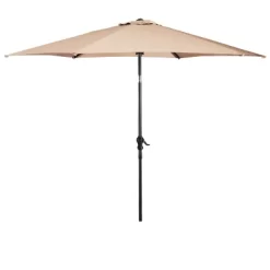 Tangkula Patio 9' Outdoor Steel Market Backyard Garden Patio Table Umbrella -Outdoor Decoration Store GUEST a0b0307c 88a9 443b aa51 b89db2d38350