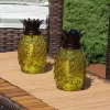 Sunnydaze Decor Sunnydaze Outdoor Adjustable Height 3-in-1 Glass Tropical Pineapple Torches With Connected Snuffs And Metal Poles - 2pk -Outdoor Decoration Store GUEST a1400933 0ab3 4fc6 9288 7e94a704cf31