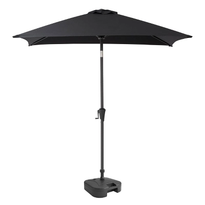 9' Square Titling Market Patio Umbrella With Base - CorLiving 8 9' Square Titling Market Patio Umbrella With Base - CorLiving - Image 6