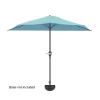 Nature Spring Half Canopy Patio Umbrella - 9', Blue -Outdoor Decoration Store GUEST a2d0cc74 c69d 425c 96e6 b3b02d2d68df