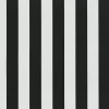2pk Cabana Stripe Rounded Corners Outdoor Seat Cushions Black - Pillow Perfect -Outdoor Decoration Store GUEST a2dd8a27 c2f2 4b85 b230 c1070c2b0498
