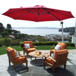 Costway 11' Patio Cantilever Offset Umbrella 360 Degrees Rotation Aluminum Tilt Base 24 Costway 11' Patio Cantilever Offset Umbrella 360 Degrees Rotation Aluminum Tilt Base -Outdoor Decoration Store GUEST a5b6bd2f c399 4b1f b61f 7877d790d821