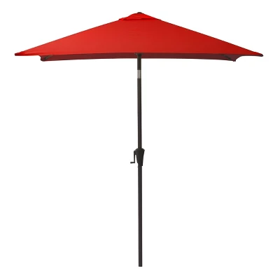 6.5' Square Titling Market Patio Umbrella - CorLiving 12 6.5' Square Titling Market Patio Umbrella - CorLiving - Image 10