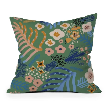 Flowers Whisper Outdoor Throw Pillow - Deny Designs 7 Flowers Whisper Outdoor Throw Pillow - Deny Designs - Image 5