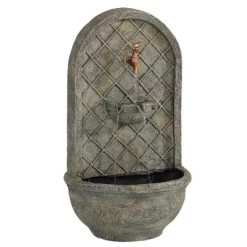 Sunnydaze Decor Sunnydaze 26"H Solar Polystone Messina Outdoor Wall-Mount Water Fountain 26 Sunnydaze Decor Sunnydaze 26"H Solar Polystone Messina Outdoor Wall-Mount Water Fountain -Outdoor Decoration Store GUEST a8654e83 e1f9 49ff 995c 16f6f18c50b8