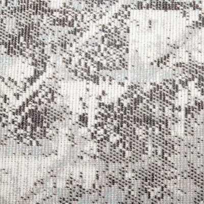 Sofia Ivy 5'3" X 7'2" Outdoor Patio Rug Gray - Nicole Miller 4 Sofia Ivy 5'3" X 7'2" Outdoor Patio Rug Gray - Nicole Miller - Image 2