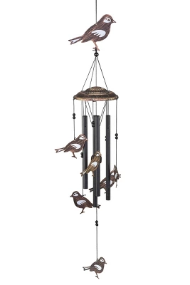 Dawhud Direct 32" H Soothing Songbirds Wind Chimes For Outside - Unisex Gift 3 Dawhud Direct 32" H Soothing Songbirds Wind Chimes For Outside - Unisex Gift