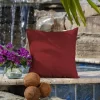 2pk Leala Texture Square Outdoor Throw Pillows Ruby - Arden Selections -Outdoor Decoration Store GUEST accc497e 28b5 4f7d be6d d02f5f464021