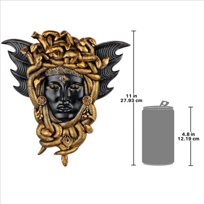 Design Toscano Medusa The Greek Snake-Haired Gorgon Wall Sculpture 9 Design Toscano Medusa The Greek Snake-Haired Gorgon Wall Sculpture - Image 7