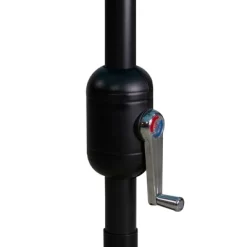 Northlight 8.85ft Outdoor Patio Lotus Umbrella With Hand Crank, Burgundy -Outdoor Decoration Store GUEST ad3c42a5 c4b2 49bc 9a4d 6b0c7c1a0050 1