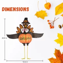 Ornativity Turkey Yard Stake Decoration - 1 Set -Outdoor Decoration Store GUEST ae0715cb 3c19 4514 b1ed 4b85d4d5f269