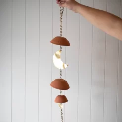 Moon Brass Terracotta & Metal Wall Hanging - Foreside Home & Garden -Outdoor Decoration Store GUEST aff3f7fc 79b6 4be5 ae1c ca0481b5d121