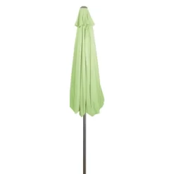 Northlight 9ft Outdoor Patio Market Umbrella With Hand Crank And Tilt, Sage Green -Outdoor Decoration Store GUEST b0fead51 ada0 438f a813 234136681835