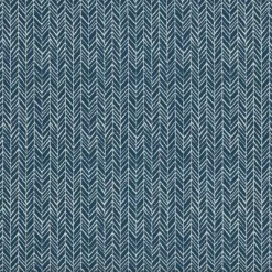 Outdoor/Indoor Herringbone Rounded Corners Seat Cushion Set Of 2 - Pillow Perfect