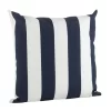 17"x17" Striped Poly Filled Indoor/Outdoor Accent Square Throw Pillow - Saro Lifestyle -Outdoor Decoration Store GUEST b66b64ec e3f4 4a48 9b5d 9fe77b8a3698