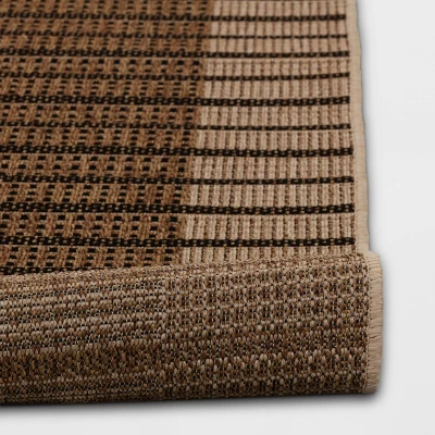 Hickory Square Outdoor Rug Tan - Smith & Hawken™ 5 Hickory Square Outdoor Rug Tan - Smith & Hawken™ - Image 3